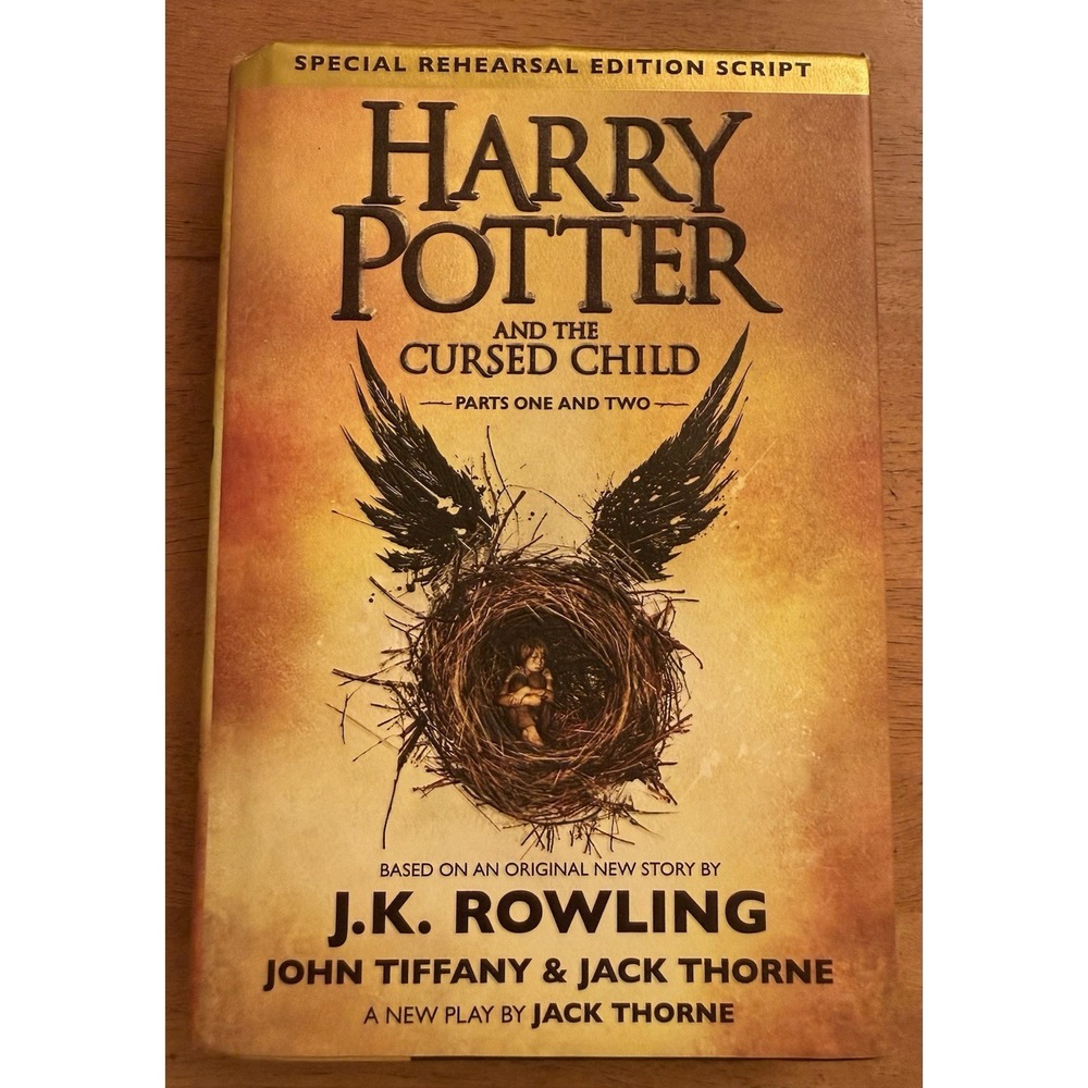 Harry Potter and the Cursed Child J.K. Rowling Hardcover Book First Edition 2016